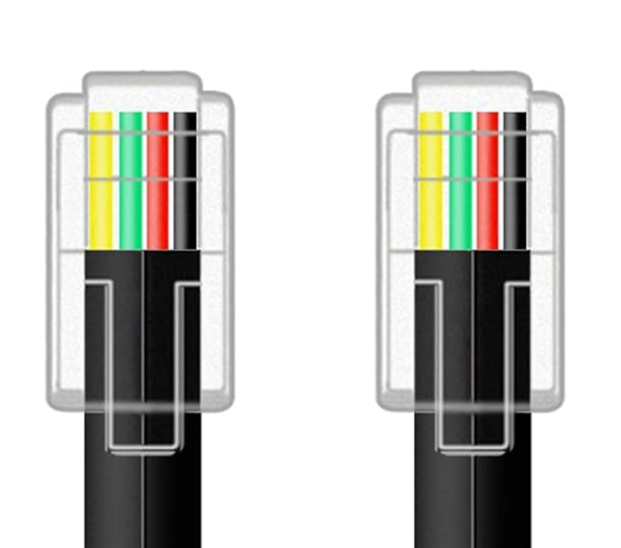 4P4C Data Wired cable