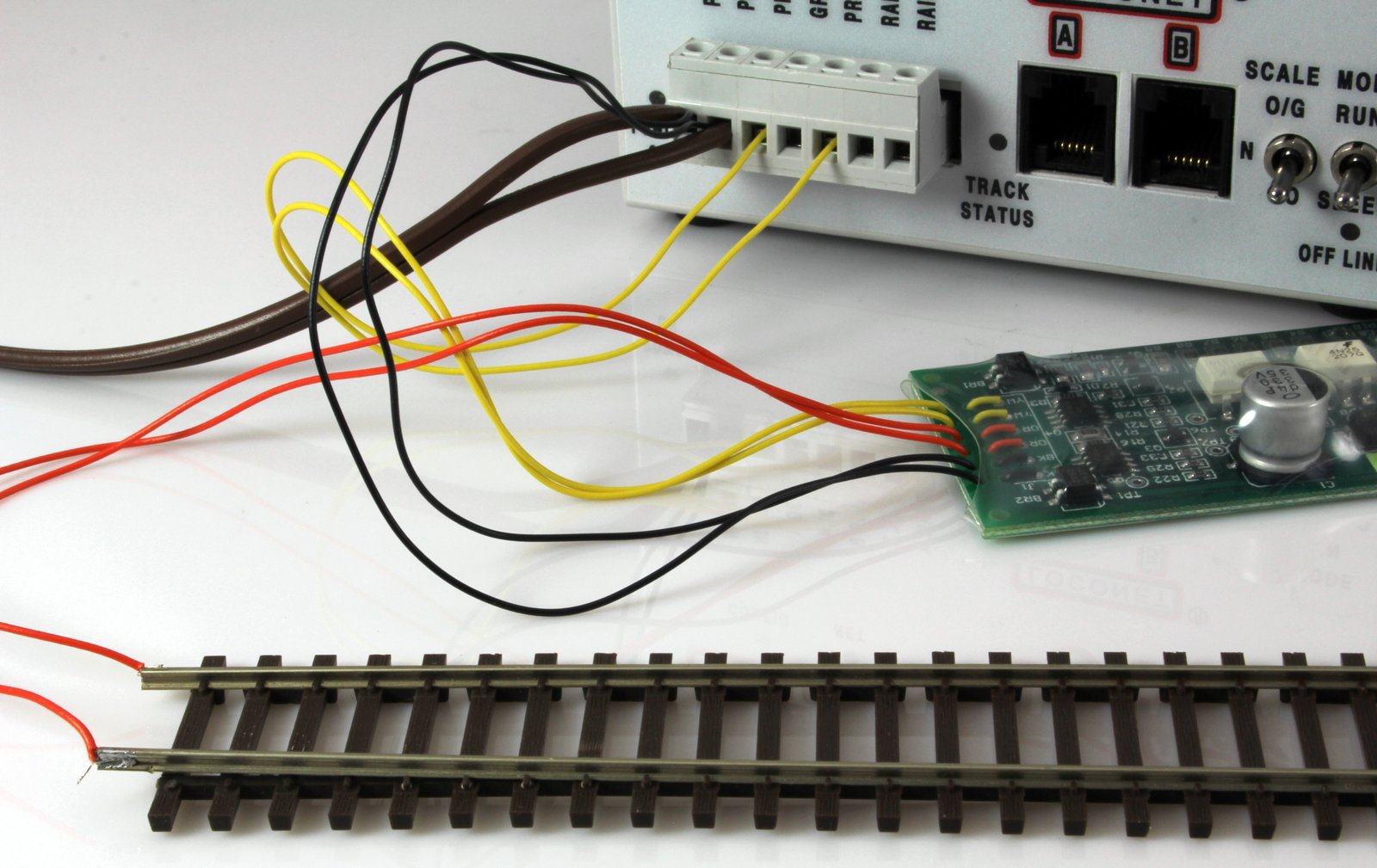 PTB-100 connected to Digitrax DCS