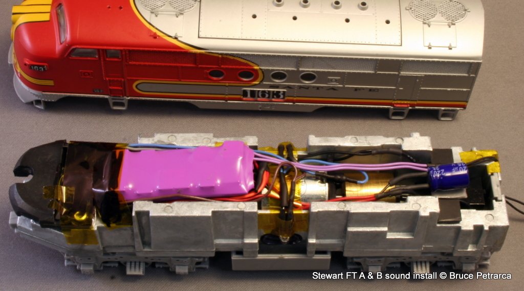 Stewart FTB with original Tsunami decoder