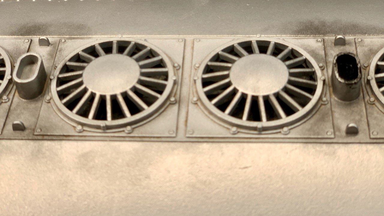 exhaust weathering
